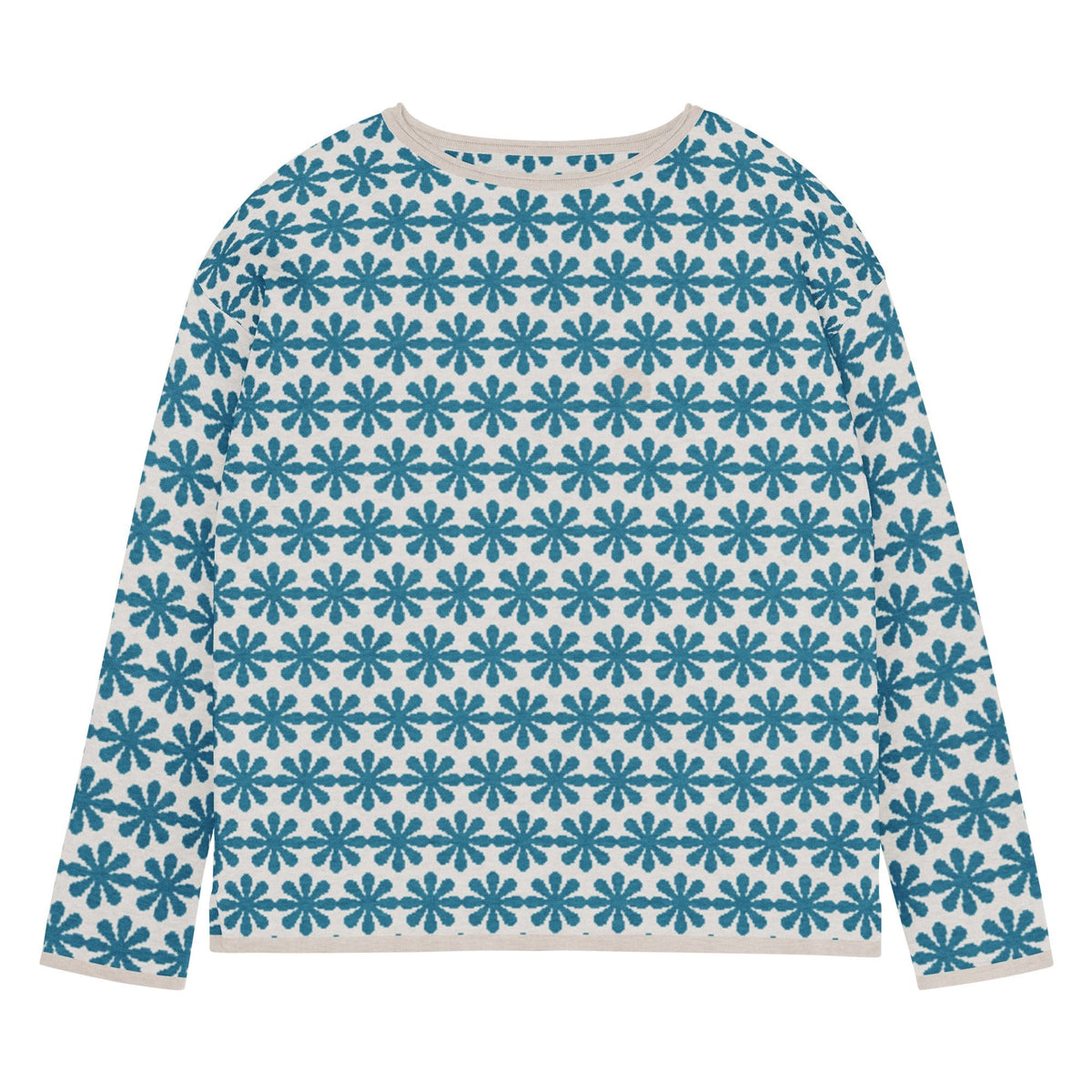 Women’s straight bottom knitted sweater - PratSN