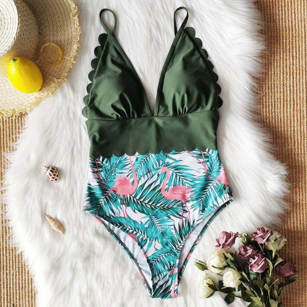 Women's swimwear, Swimsuit, Bikini, Sexy, Plus Size, one - piece - PratSN