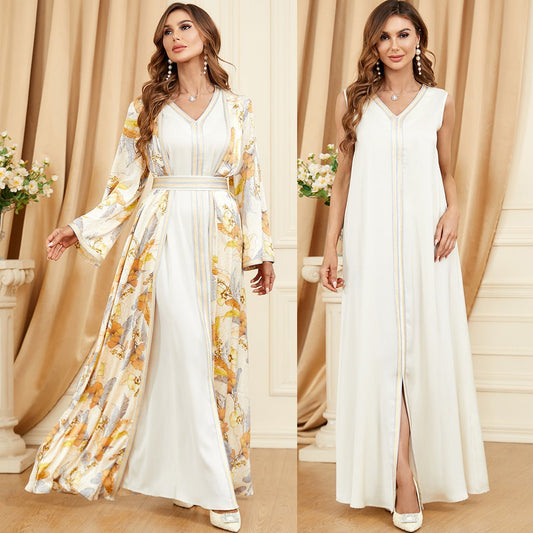 Women's Temperament Fashion Splicing Dresses Two - piece - PratSN