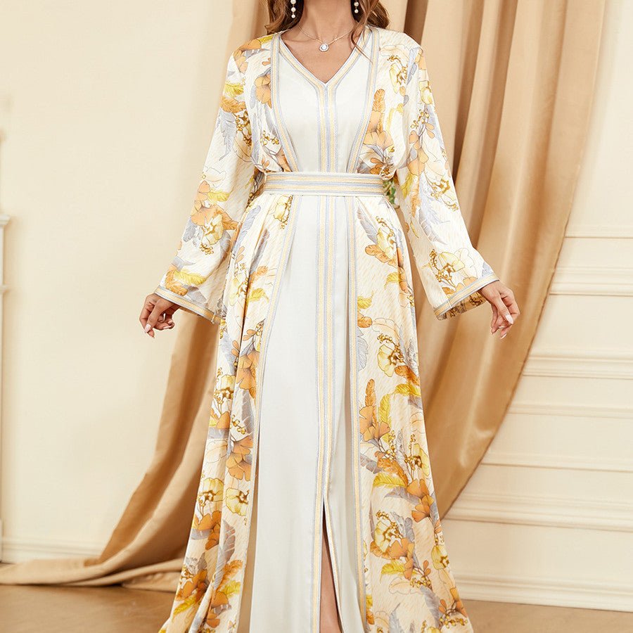 Women's Temperament Fashion Splicing Dresses Two - piece - PratSN