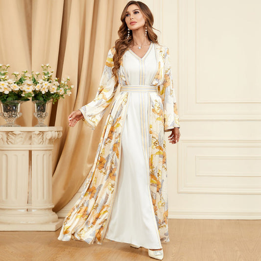 Women's Temperament Fashion Splicing Dresses Two - piece - PratSN