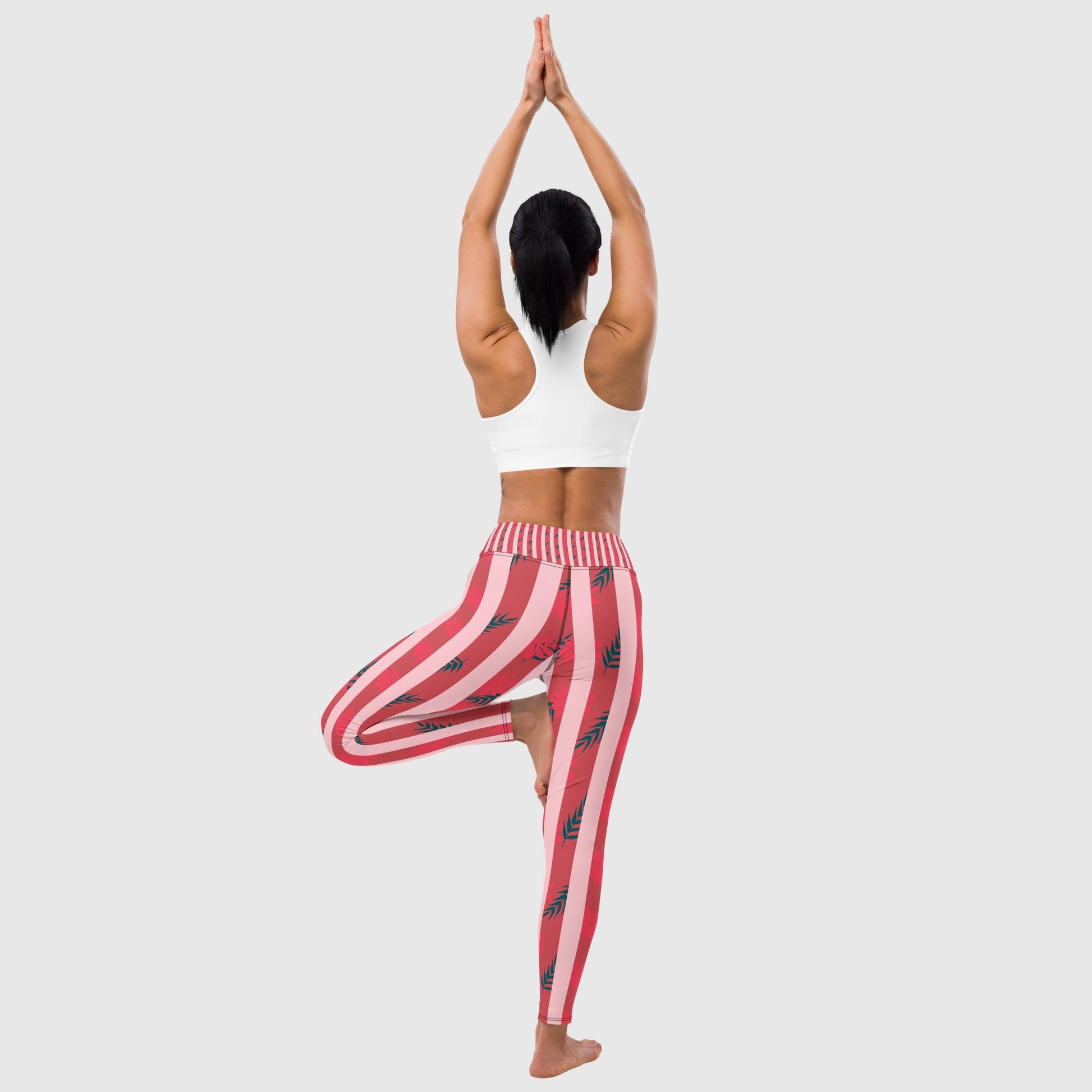 Women's yoga Leggings, Yoga Leggings, Floral Leggings for women's Colorful Vibrant yoga pants, Comfortable stretch Pants, Leggings For Yoga Lovers - PratSN