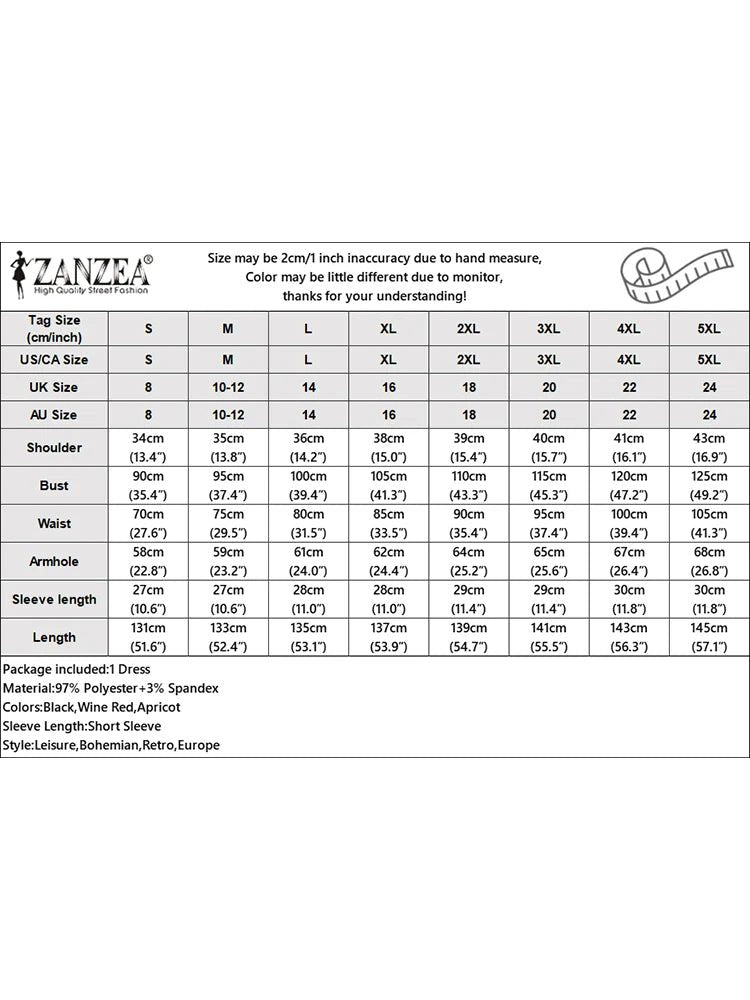 ZANZEA Elegant Chic Women Satin Wedding Guest Party Long Dresses Square Neck Short Puff Sleeve Fitted Waist A - Line Dress S - 3XL - PratSN