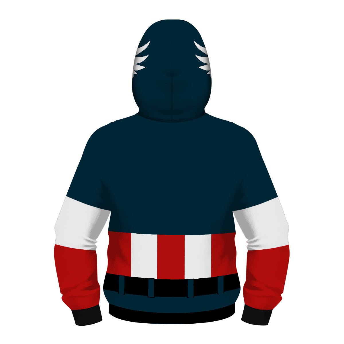 Zip Long Sleeve Hooded Sweatshirt - PratSN