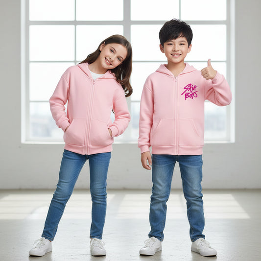 Zip Up Sweatshirts Saja Boys Kpop Demon Hunters Hoodie Children Clothes Kid Girl Boy Sweatshirt Zipper Hoody Baby Top - PratSN